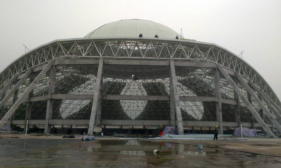 赤水温泉馆网架工程